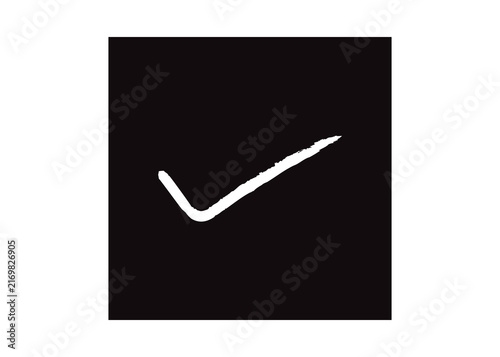 Obraz na płótnie check mark.