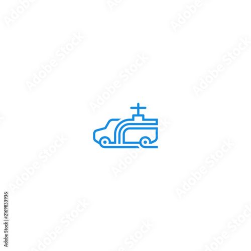 Plumbing repair van logo.