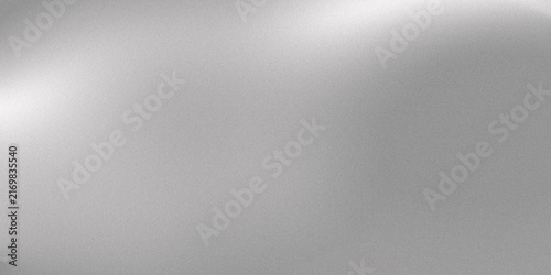 Bright silver gradient background featuring fine grainy texture and elegant corner lighting for minimalist product presentation.