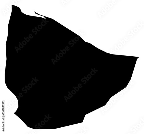 Фотография A contour map of Nuqat al Khams Governorate