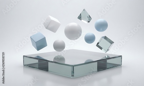 abstract 3d cube