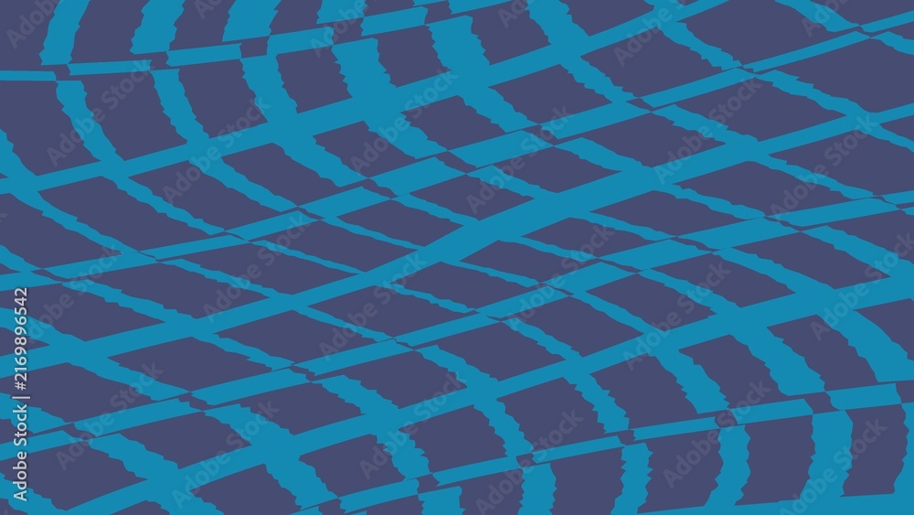 Geometric abstract wave pattern seamless vector design