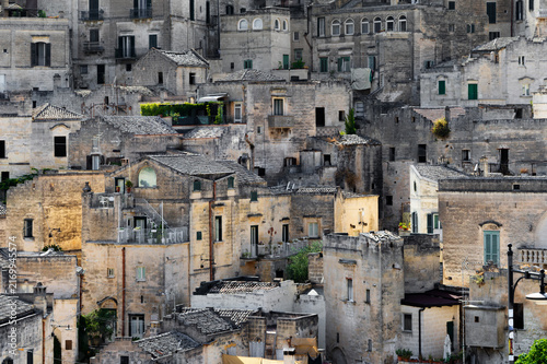 Empilement à Matera