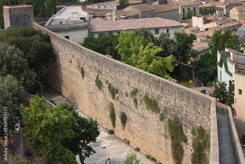Fotografía Ancient defensive walls of Girona, Catalonia, Spain