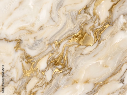 Set of Luxury White and Beige Marble Textures with Gold Veins Backgrounds