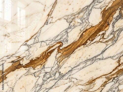 Set of Luxury White and Beige Marble Textures with Gold Veins Backgrounds
