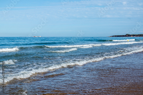 La Barrosa beach in Sancti Petri, Cadiz, Spain, in august 2026