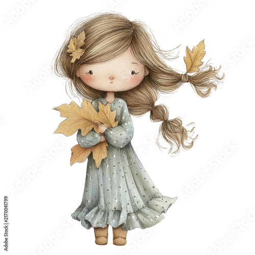 little angel girl