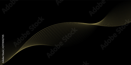 Abstract line gold with neon circle suitable for background, wallpaper, banner, website, card name, poster, ect.eps,10
