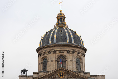 Dome of the Institut de France in Paris