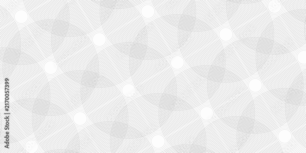 Obraz premium Abstract Geometric Concentric Circle Seamless Pattern Background
