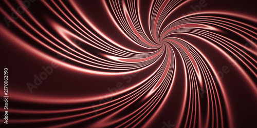 Bild auf Leinwand A glowing red spiral vortex with contour lines and dark cinematic grain, evoking a technical scan or scientific heat map