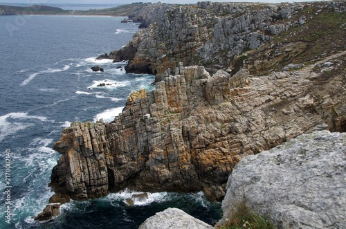 The Pen-Hir point in Brittany in France, Europe