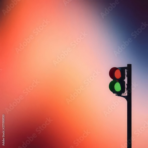 green traffic light