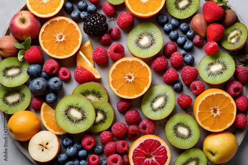 fresh fruits and vegetables