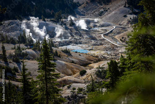 Lassen Volcanic National Park (Summertime view of Bumpass Hell)