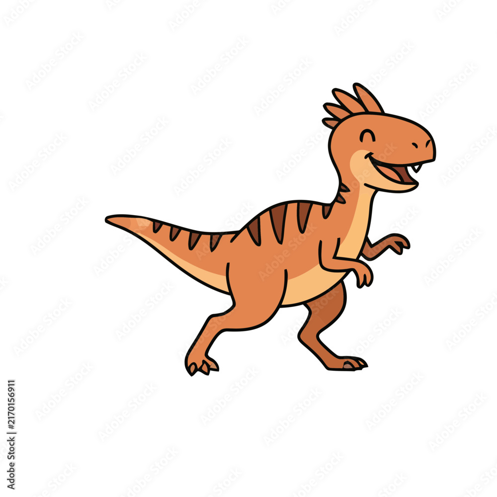 Fototapeta premium Cartoon Dinosaur