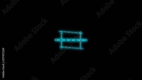 Cyberpunk Stacking Bar Meter Loading Loop 4K