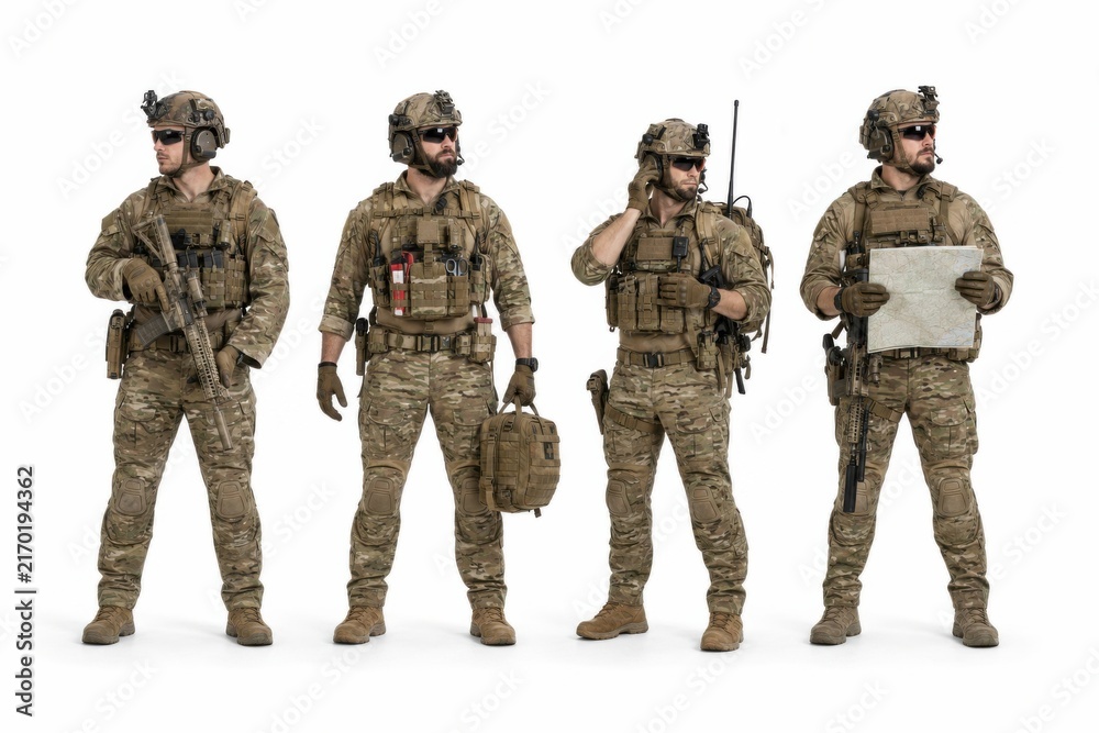 Fototapeta premium Special Operations Team