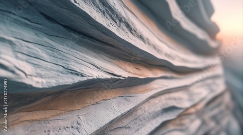 Close-Up Stone Texture Balance Concept Macro Photography