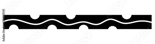 Horizontal Decorative Line Divider