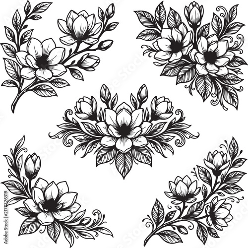 seamless floral background