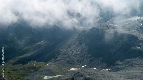 Grand Mont Calme Alpine Cloud Timelapse
