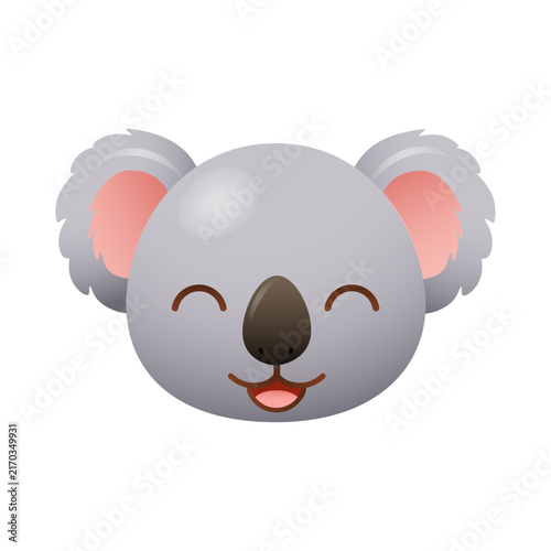 Photography Koala Happy Face Emoji Cute Cartoon Animal Icon