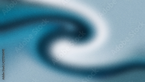 Foto abstract blue metallic wave surface with smooth curved lines and glossy gradient