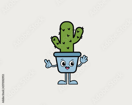 Plant Cute Icon Character Design