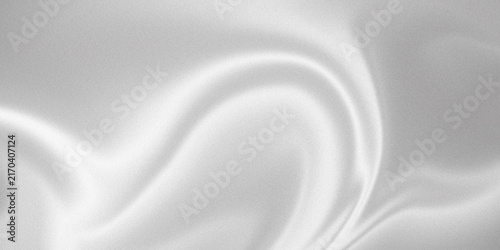 Canvastavla Elegant white silk fabric flowing with soft light and shadows, creating a luxurious and clean background for design projects and advertising purposes