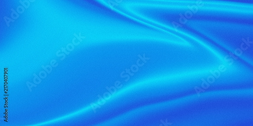 Minimalist blue fluid background with soft flowing waves and grain texture provides calm atmospheric aesthetic for creative media.
