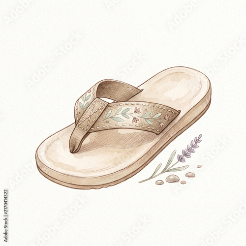 sandals illustration