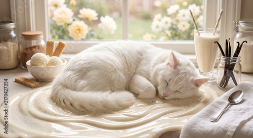  cat melt like ice cream