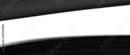 Minimalist black and white abstract background, sleek dark curved lines on white, modern geometric motion blur texture