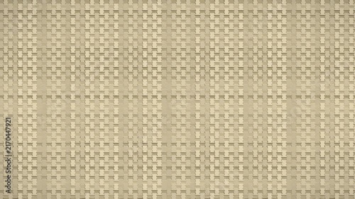 Abstract geometric beige pattern. 2d animation