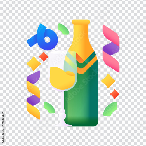 Champagne Icon