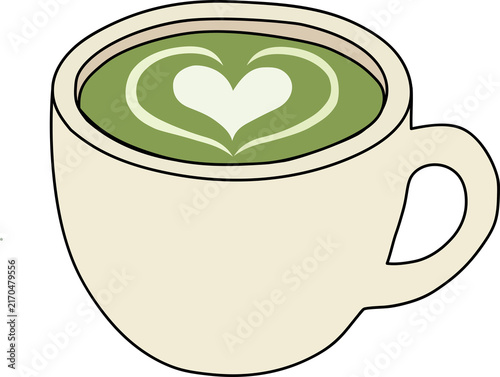 Hot Matcha Latte