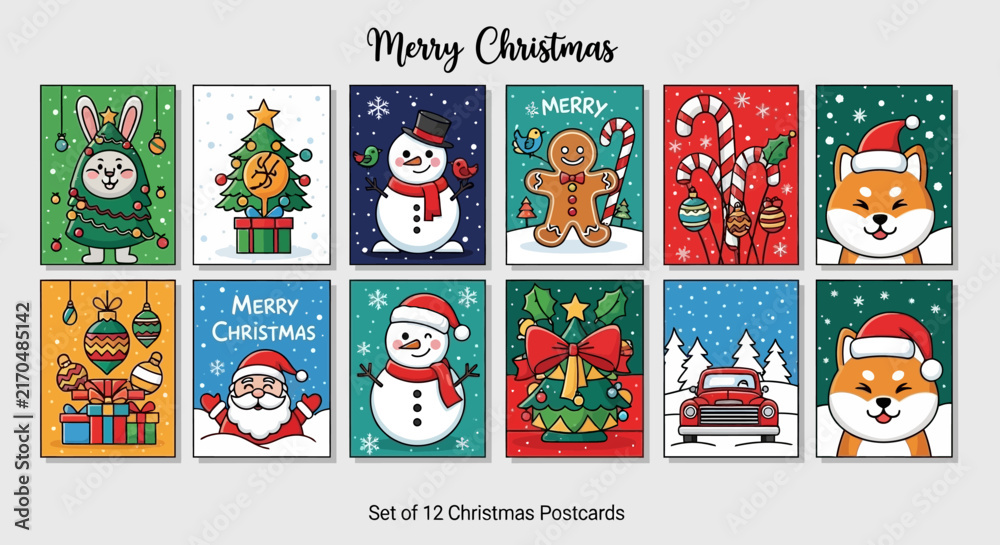 Fototapeta premium Vibrant vector illustration with colorful confetti, streamers, and festive elements on white. Perfect for party invitations, holiday events, and joyful celebration graphic designs.