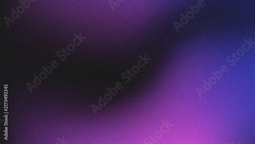 Dark grainy gradient background with vibrant purple and blue highlights brings depth to professional presentation layouts.
