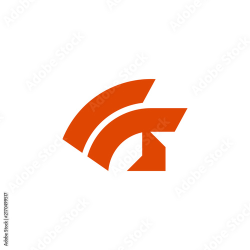 Ancient Ares Knight Helmet Forming Letter A Warrior Emblem Logo Design Vector