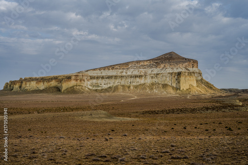 Konstfotografi White chalk plateau in Mangystau Region