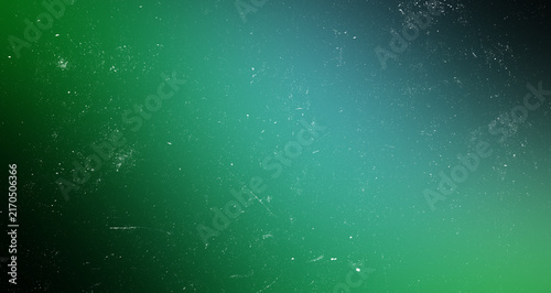 Dark green to teal gradient background with vintage film grain texture for moody artistic graphic design and web usage.
