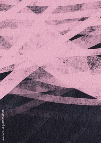 Abstract Baby Pink Dry Brush Stroke on Dark Grey Paper Background for Fashion, Beverage, waman lifestyle and Wellness.