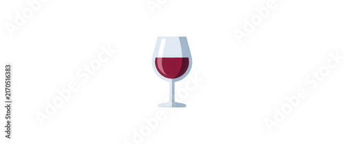Red Wine Glass Isolated Transparent Background