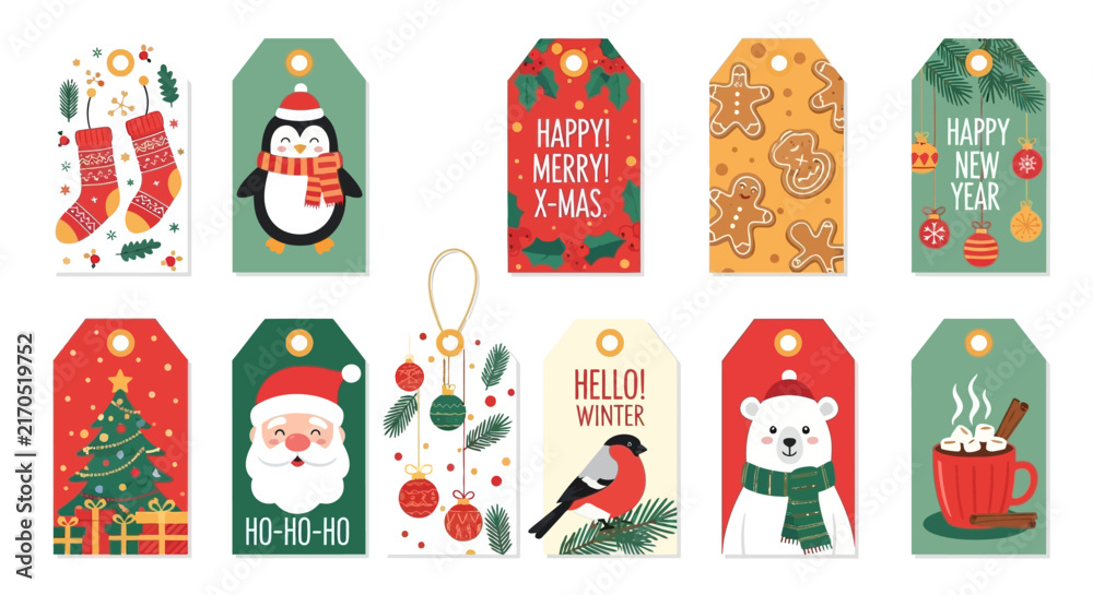 Fototapeta premium Collection of vibrant flat vector icons and illustrations featuring business and technology themes for marketing designs, isolated on a white background as an EPS file for professional use.