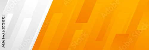 Abstract orange and white diagonal geometric banner background, modern dynamic gradient colors, suitable for headers, sales banners, covers, events, ads, and web templates