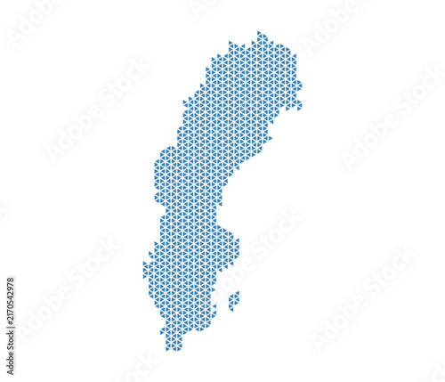 Photography Sweden Map Data Visualization Design