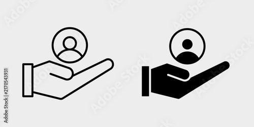 Foto SaaS Customer Retention Icon represents keeping subscribers engaged through quality service, customer support, product value, and long-term relationship management