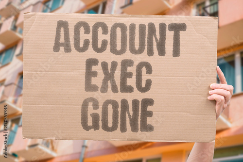 Foto "Account exec gone" Account executive roles disappear with AI